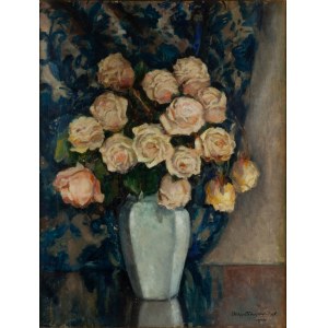 Stefan Filipkiewicz (1879 Tarnów - 1944 Mauthausen), Rose di tè, 1926.