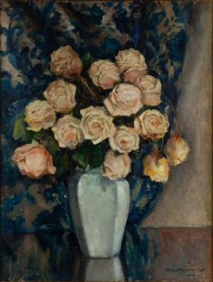 Stefan Filipkiewicz (1879 Tarnów - 1944 Mauthausen), Róże herbaciane, 1926 r.