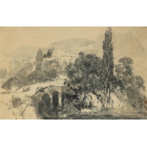 Wacław F. Pawliszak (1866 Warszawa - 1905 tamże), Widok włoski