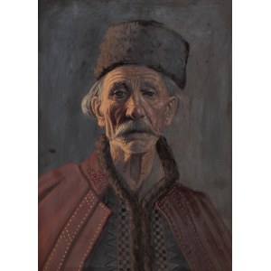 Konstanty Szewczenko (1910 Warszawa-1991 tamże), Portret kaszuba