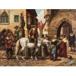 Leszek Piasecki (1928 Lwów - 1990 Wiedeń), Scena historyczna