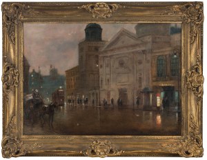 Franciszek Sunderland (1 poł. XX w.), Widok na kościół Św. Anny