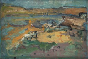 Zygmunt Schreter (1886 Łódź - 1977 Francja), Pejzaż śródziemnomorski