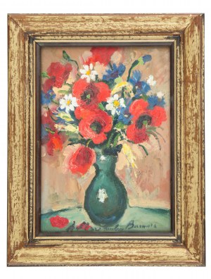 Anna Maślakiewicz-Brzozowska (1912-1986), Bukiet polnych kwiatów