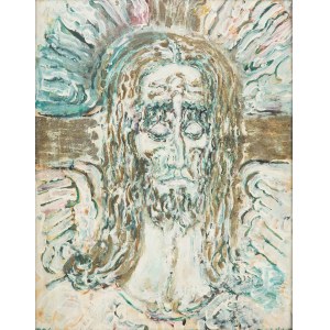 Zdzislaw Lachur (1920 Zagórz - 2007 Warsaw), Christ, 1986.