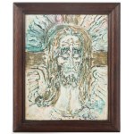 Zdzislaw Lachur (1920 Zagórz - 2007 Warsaw), Christ, 1986.