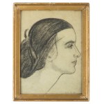 Stanisław Uzdański (1890-1939), Profil kobiecy, 1920 r.