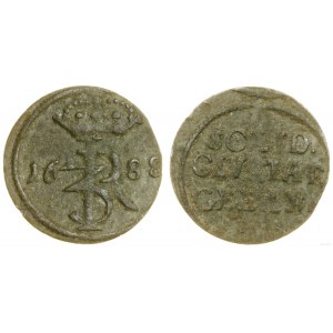 Poľsko, sheląg, 1688, Gdansk