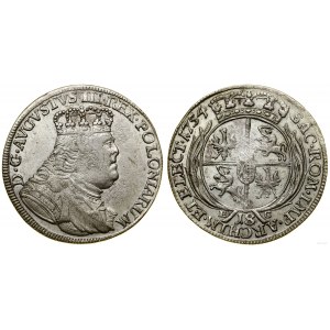 Polska, ort, 1754 EC, Lipsk