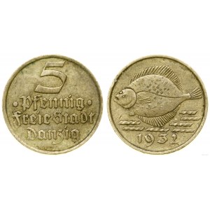 Polska, 5 fenigów, 1932, Berlin