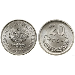Poland, 20 grosz, 1971, Warsaw