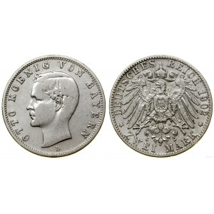 Niemcy, 2 marki, 1902 D, Monachium