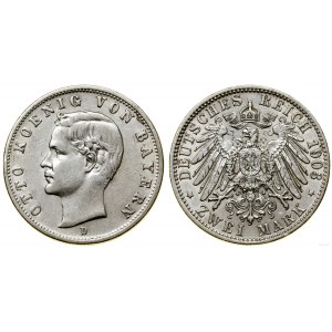 Niemcy, 2 marki, 1903 D, Monachium