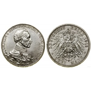 Niemcy, 3 marki, 1913 A, Berlin