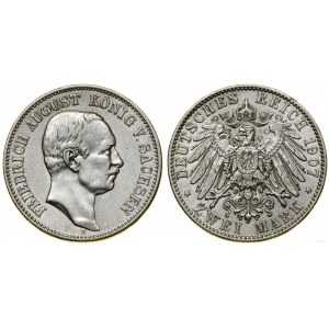 Germany, 2 marks, 1907 E, Muldenhütten