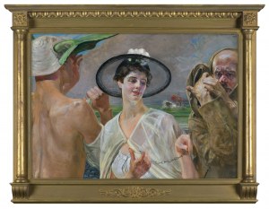 Jacek Malczewski, ORFEUSZ I EURYDYKA, 1918