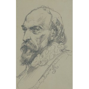Jan Matejko, Sketch of a Male Head