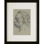 Jan Matejko, GŁOWA MĘŻCZYZNY Z WĄSAMI