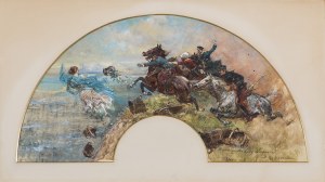 Wojciech Kossak, NA RATUNEK, 1896
