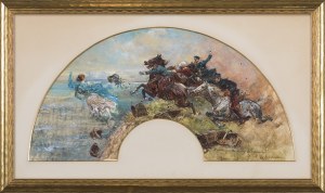 Wojciech Kossak, NA RATUNEK, 1896