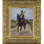 Wojciech Kossak, AUTOPORTRET, 1891