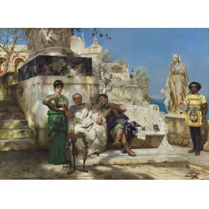 Henryk Siemiradzki, ODPOCZYNEK PATRYCJUSZA, 1881