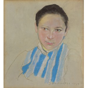 Stanisław Wyspiański, PORTRET DZIEWCZYNKI, 1895
