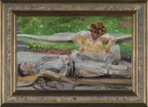 Jacek Malczewski, ŚMIERĆ ŻOŁNIERZA, 1910
