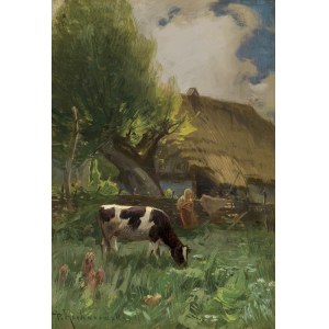Roman Kochanowski, ON THE VILLAGE, OK. 1910