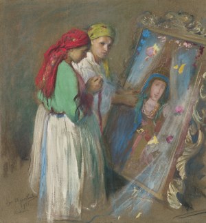 Leon Wyczółkowski, NA BOŻE CIAŁO, 1901