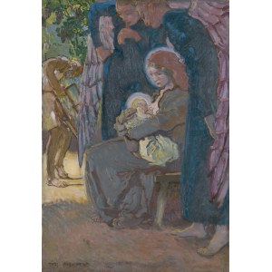 Józef Mehoffer, MATKA BOSKA KARMIĄCA, 1913