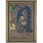 Józef Mehoffer, MATKA BOSKA KARMIĄCA, 1913