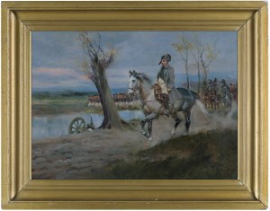 Jerzy Kossak, NAPOLEON NA CZELE ODDZIAŁU, 1931