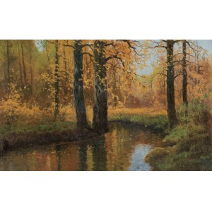 Wiktor Korecki, STRUMIEŃ W JESIENNYM LESIE