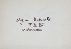 Zbigniew Makowski, SZKICOWNIK, 1963-1978