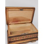 wooden casket decorated PRL