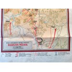 Mapa Walk Wojska Polskiego - Budziszyn - Melnik 6-11 maja 1945, Wyd. Obrony Narodowej