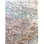 [Mapa] - Wojskowy Instytut Geograficzny - Kresy - Kuty [Pokucie], Warszawa 1933 [ Pieczęć PTT]