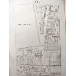 Świątkowski H. - Taryffa domów miasta Warszawy i Pragi z planem ogólnym i 128 szczegółowych planików ulic i domów - Warszawa 1852