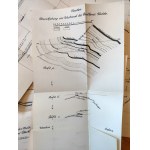 [Geologia, górnictwo] Tektonika zachodniej części koryta Bytomia - Breslau 1930 - 9 map geologicznych [ Bytom ]