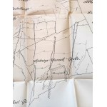 [Geologia, górnictwo] Tektonika zachodniej części koryta Bytomia - Breslau 1930 - 9 map geologicznych [ Bytom ]