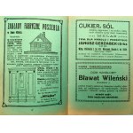 Wilno - przewodnik krajoznawczy oprac. Juliusz Kłos, Wilno 1923, [Pierwsze Wydanie]