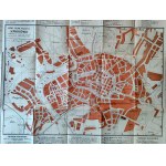 [Plan miasta Krakowa], Ilustrowany Przewodnik po Krakowie, po jego kościołach, pałacach, muzeach, bibliotekach, murach miejskich i starożytnych domach - Kraków ca. 1920