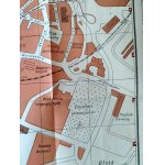 [Plan miasta Krakowa], Ilustrowany Przewodnik po Krakowie, po jego kościołach, pałacach, muzeach, bibliotekach, murach miejskich i starożytnych domach - Kraków ca. 1920