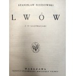 Rossowski S. - Lwów z 19 ilustracjami, Warszawa ca. 1925 [ Widok miasta, Herb Lwowa]