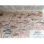 [Guide - Paris and environs] - Les Guides Bleus - Paris et ses environs - Hachette publishing house - Paris 1924 [ numerous maps ].
