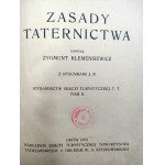 Klemensiewicz Z. - Zasady Taternictwa - Lwów 1913 [ Pierwszy Polski podręcznik taternictwa, Tatry]