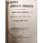 Umiński W. - What man owes to animals - Warsaw 1907