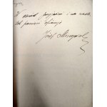 Miczyński J. - Gospodarka przyrody - wstępne wiad. z kosmografii, fizyki, chemii i geologii - Nowy Sącz 1906 [ autograf autora]