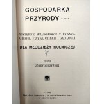 Miczyński J. - Gospodarka przyrody - wstępne wiad. z kosmografii, fizyki, chemii i geologii - Nowy Sącz 1906 [ autograf autora]